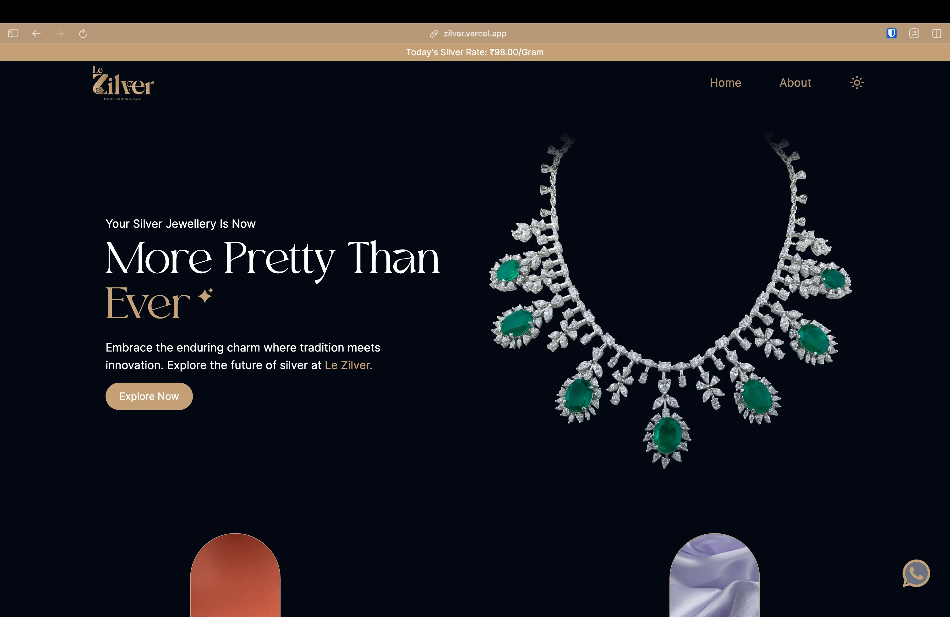 Cover image for Le Zilver Jewelry Store